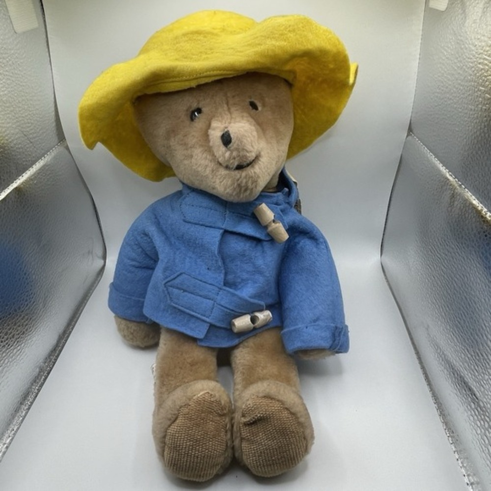 1978 Vintage Plush Darkest Peru Paddington London Bear Eden Toys 14"‎